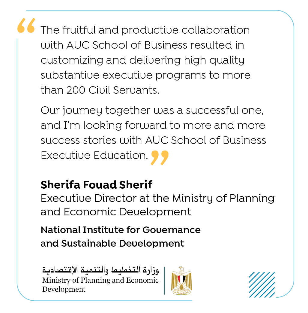 Testimonial from ministry of planning