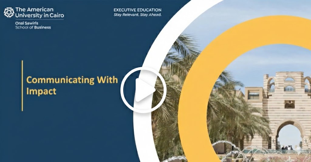 video thumbnail for Communicating with impact course