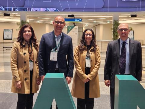 Group photo for Shorooq Partners Venture Capital Case Competition Recognized Globally by AACSB