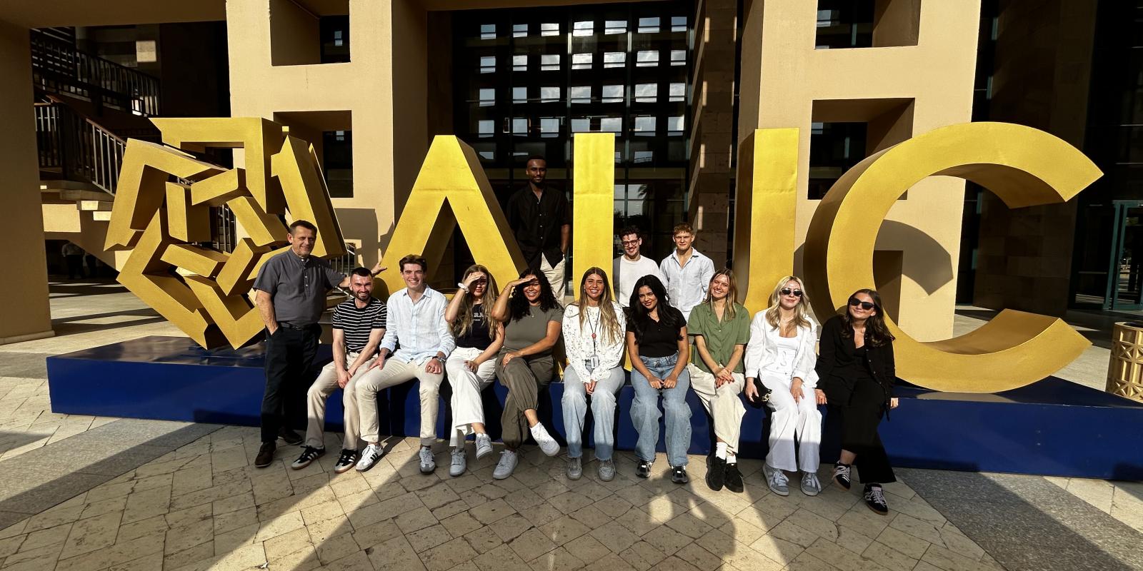 group photo for MMU Study Tour