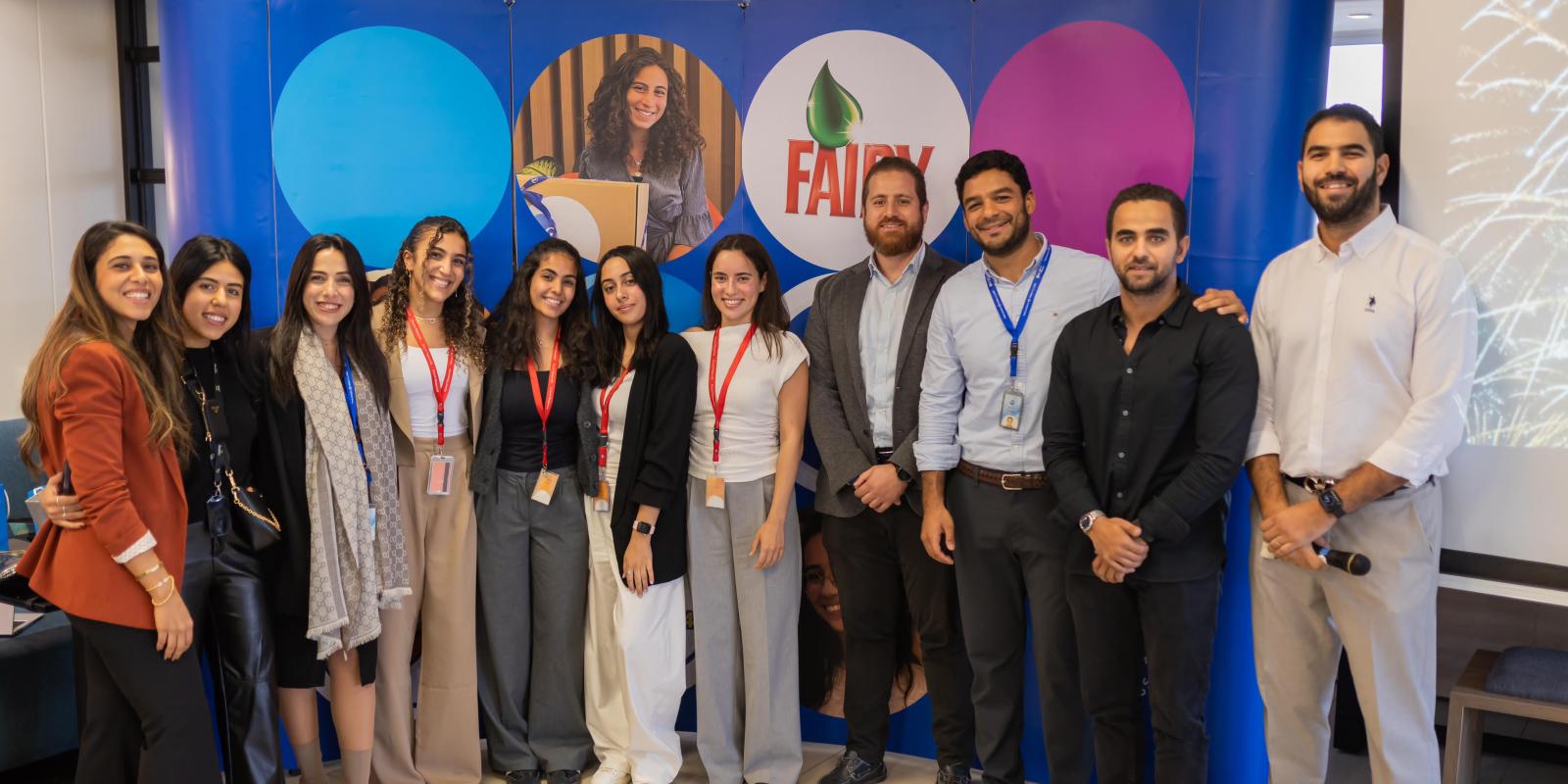 Group photo of the competition winners
