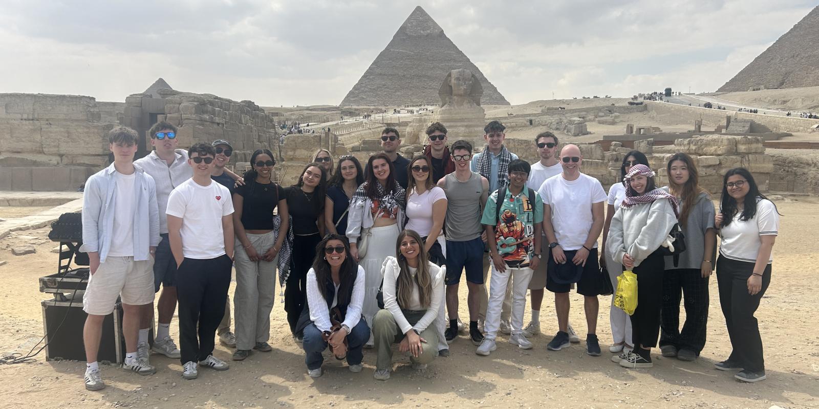 study tour in the pyramids