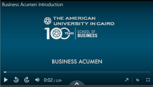 welcome to business acumen video thumbnail