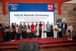 Hills awards group photo