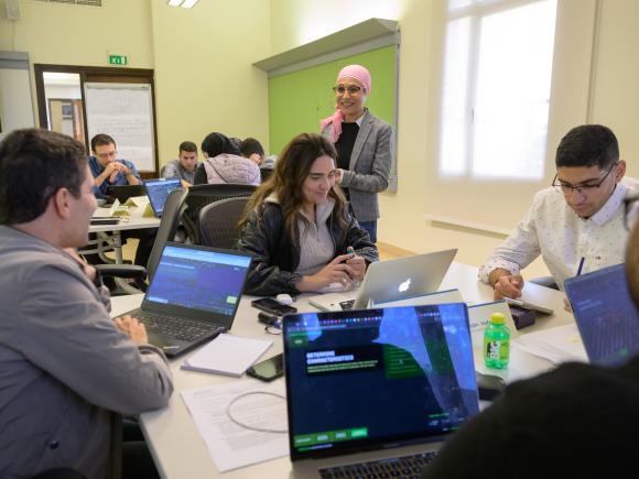 executive education students in a classroom
